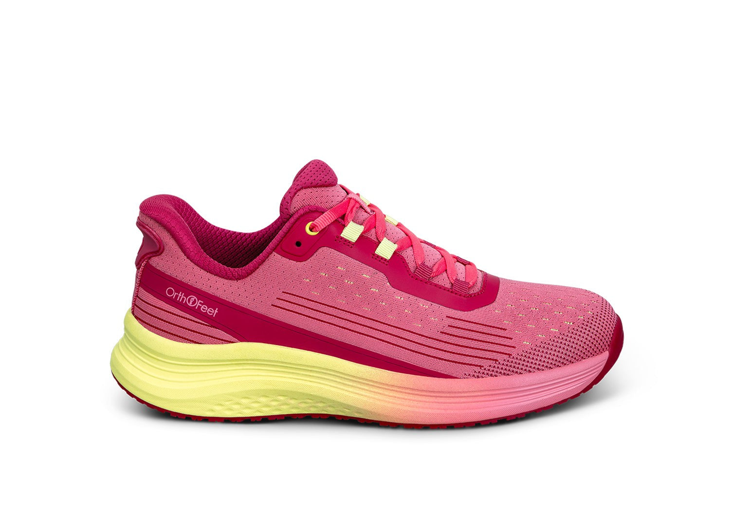 Fuschia/yellow