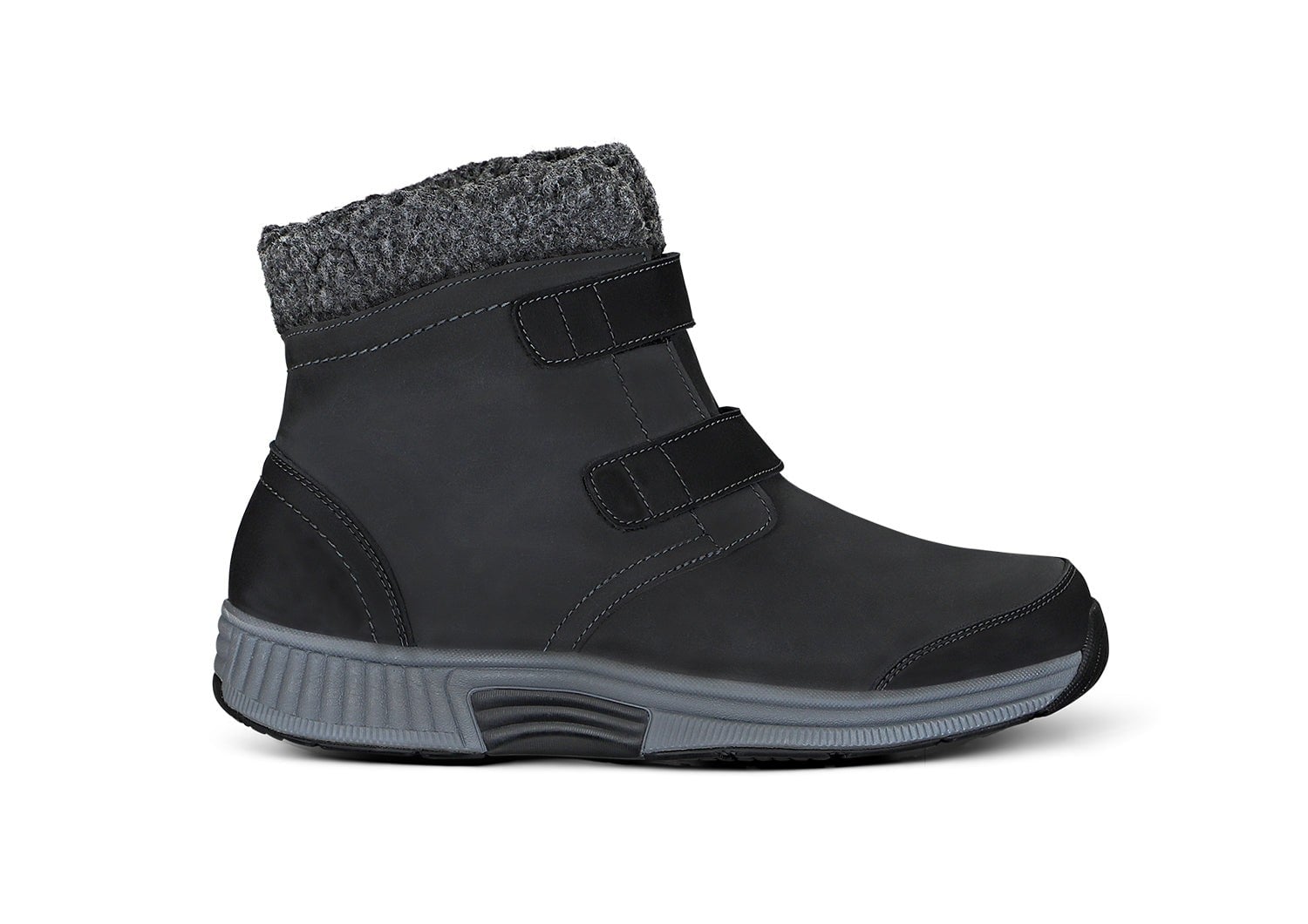 Orthofeet Florence Waterproof Cushioned Support Women's Boots - Black - Product View - 1