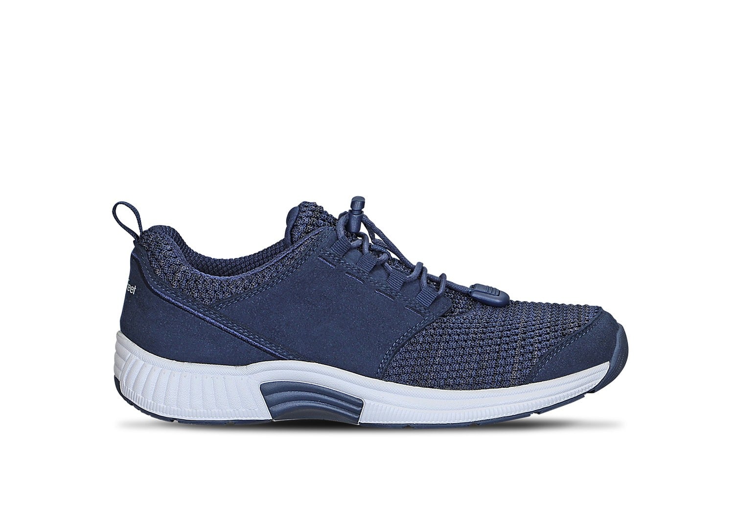 Orthofeet Francis No-Tie Stretch Cushioned Support Women's Sneakers - Blue - Product View - 1