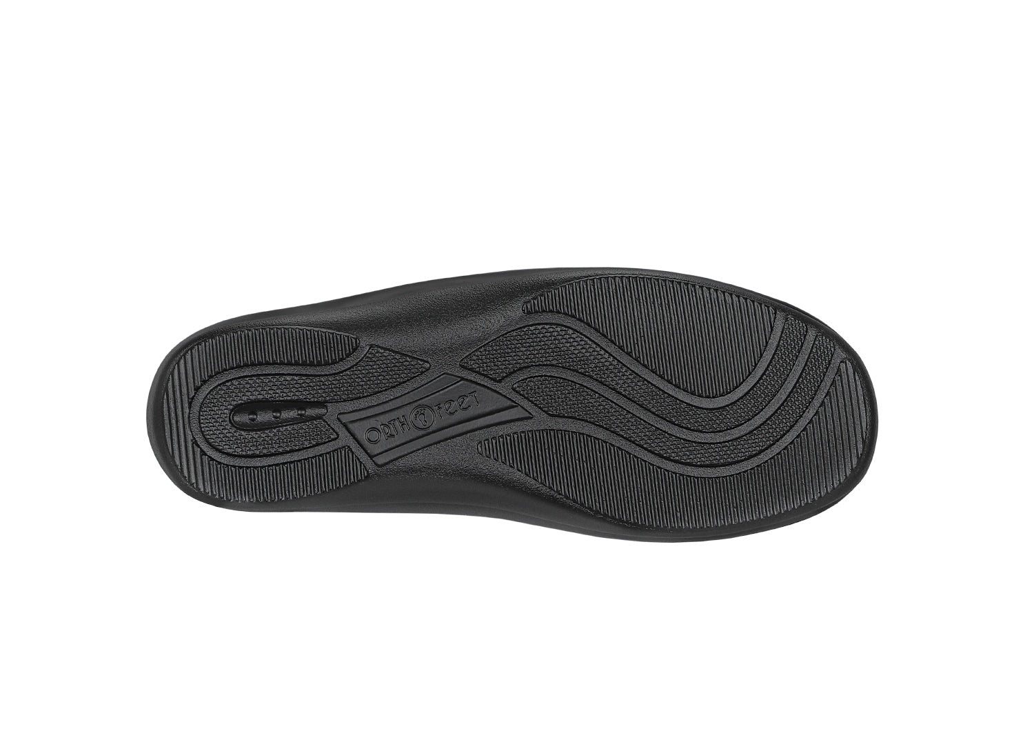 Orthofeet Juno Supportive Cushioned Women's Mary Jane - Chocolate - Sole View - 7