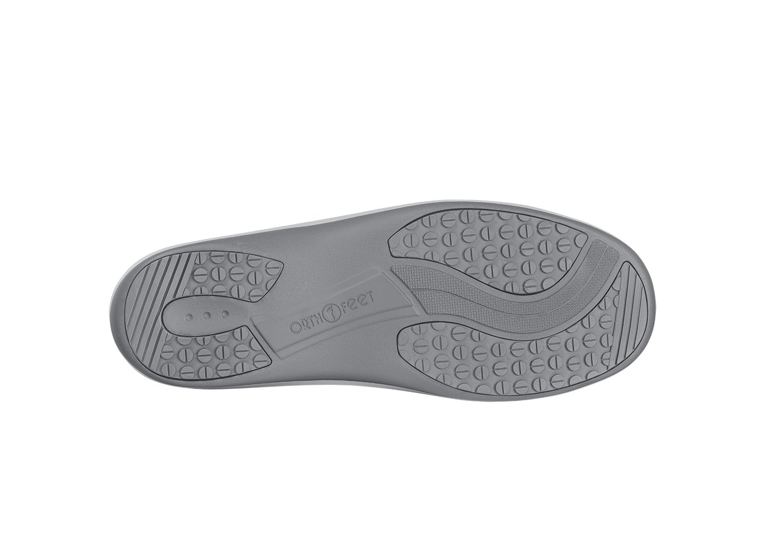 Orthofeet Juno Supportive Cushioned Women's Mary Jane - Gray/silver - Product View - 7