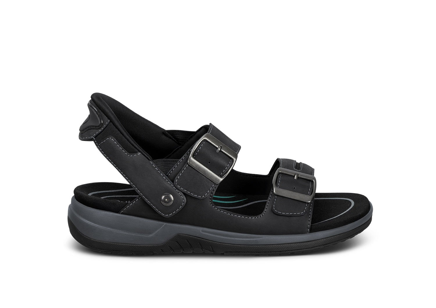 Orthofeet Jupiter Hands-Free Supportive Slip-On Men's Sandals