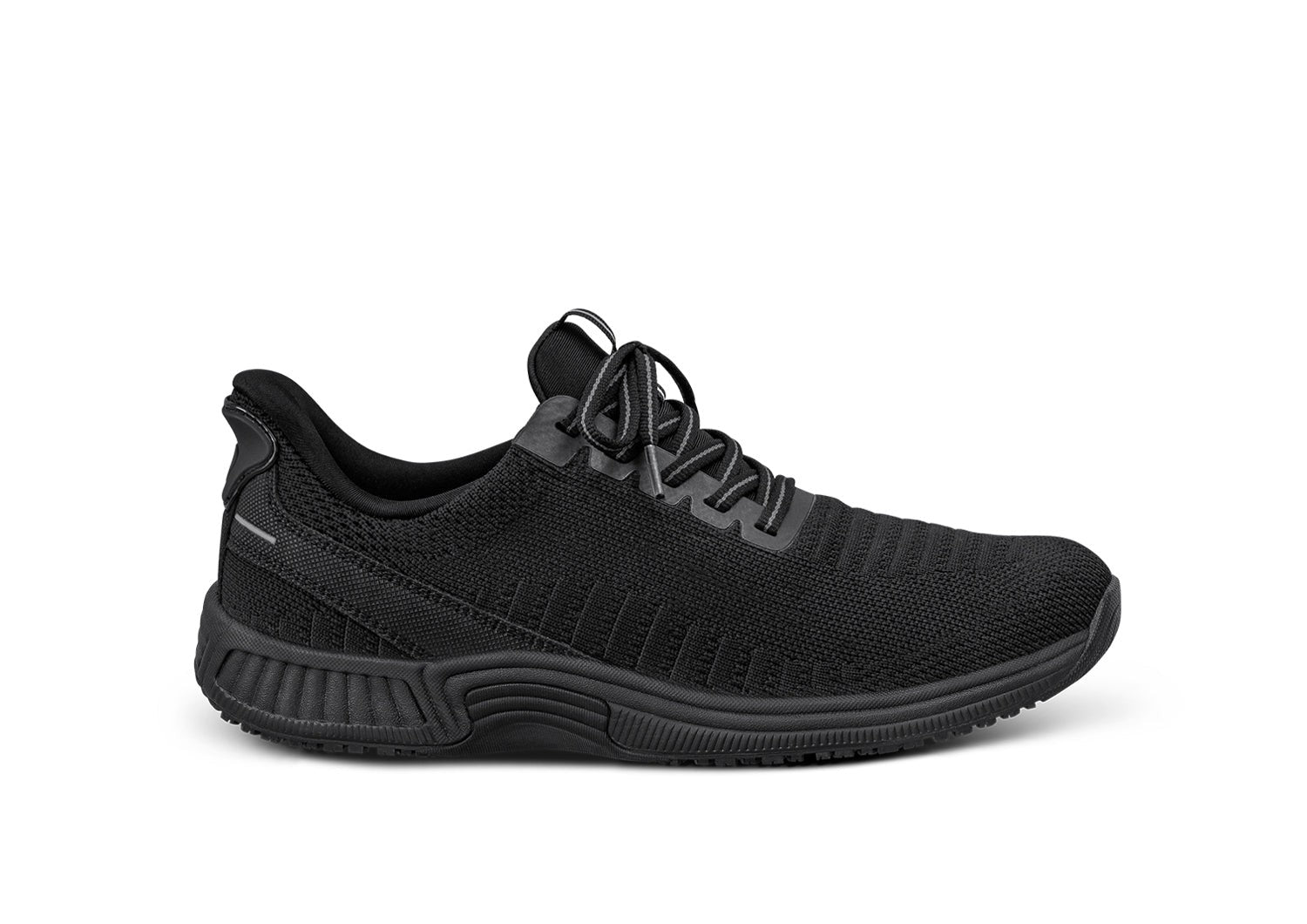 Orthofeet Kita Hands-Free Supportive Women's Sneaker - Black - Product View - 1