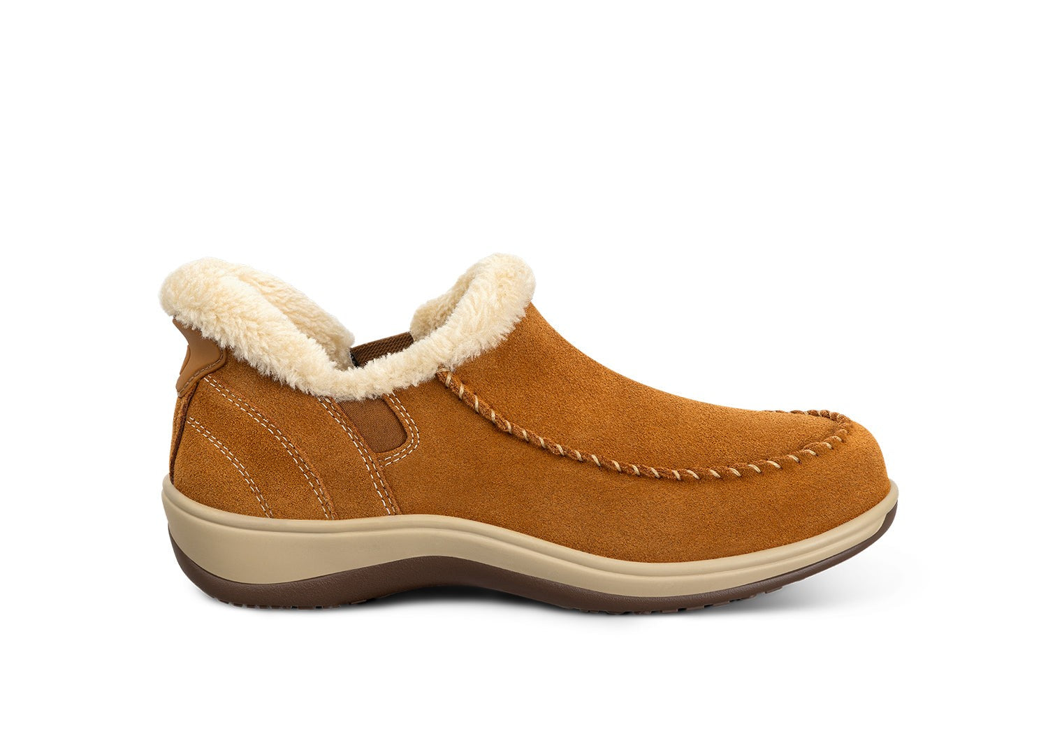 Orthofeet Lorin Wool Supportive Hands-Free Slipper-Shoe - Lifestyle - Product View - 10