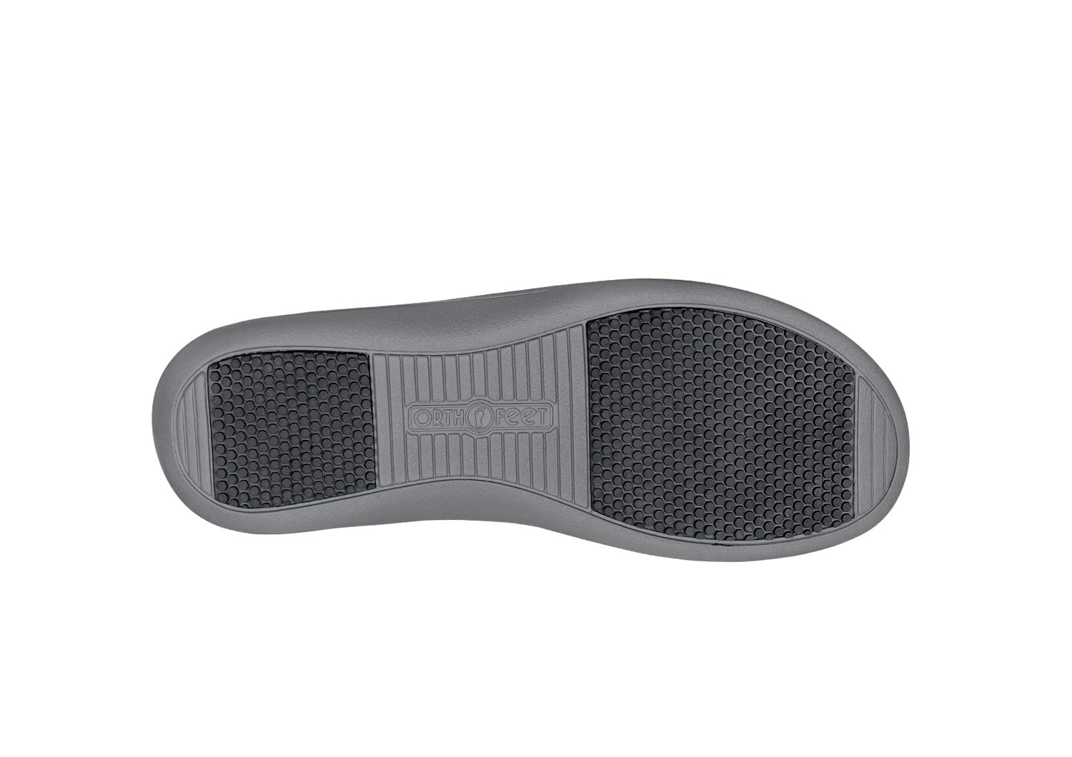 Orthofeet Maui Heel Strap Stretch Comfort Support Women's Sandal - Gray - Sole View - 8