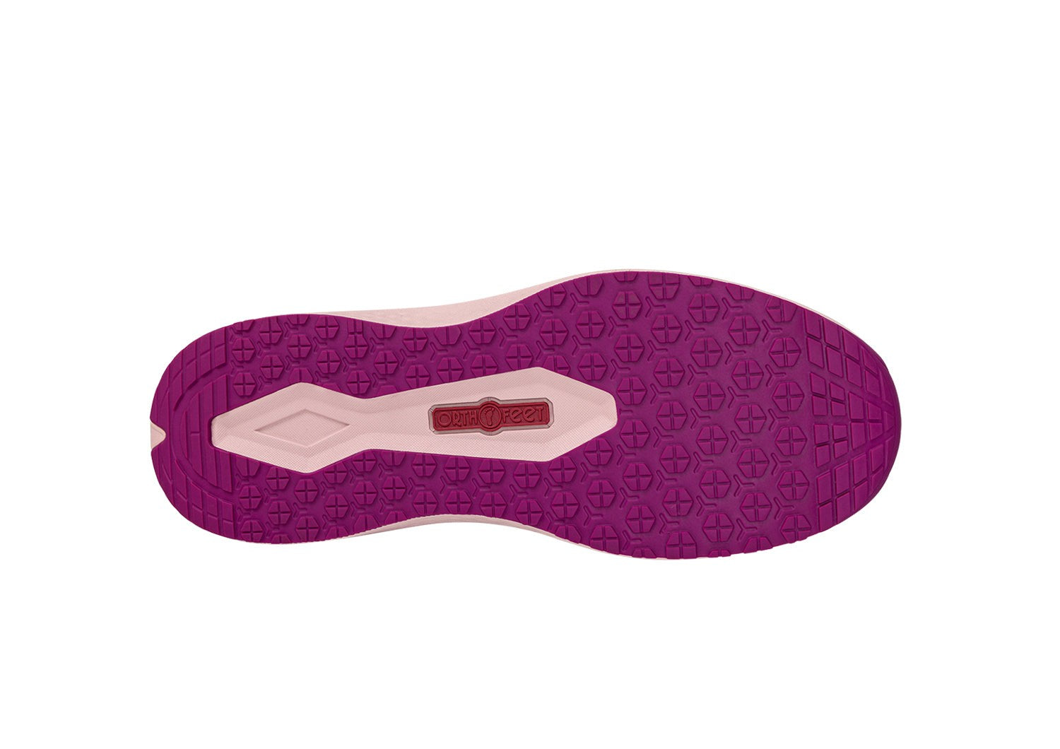 Orthofeet Nira Hands-Free Supportive Slip-On Women's Sneakers - Violet - Product View - 6