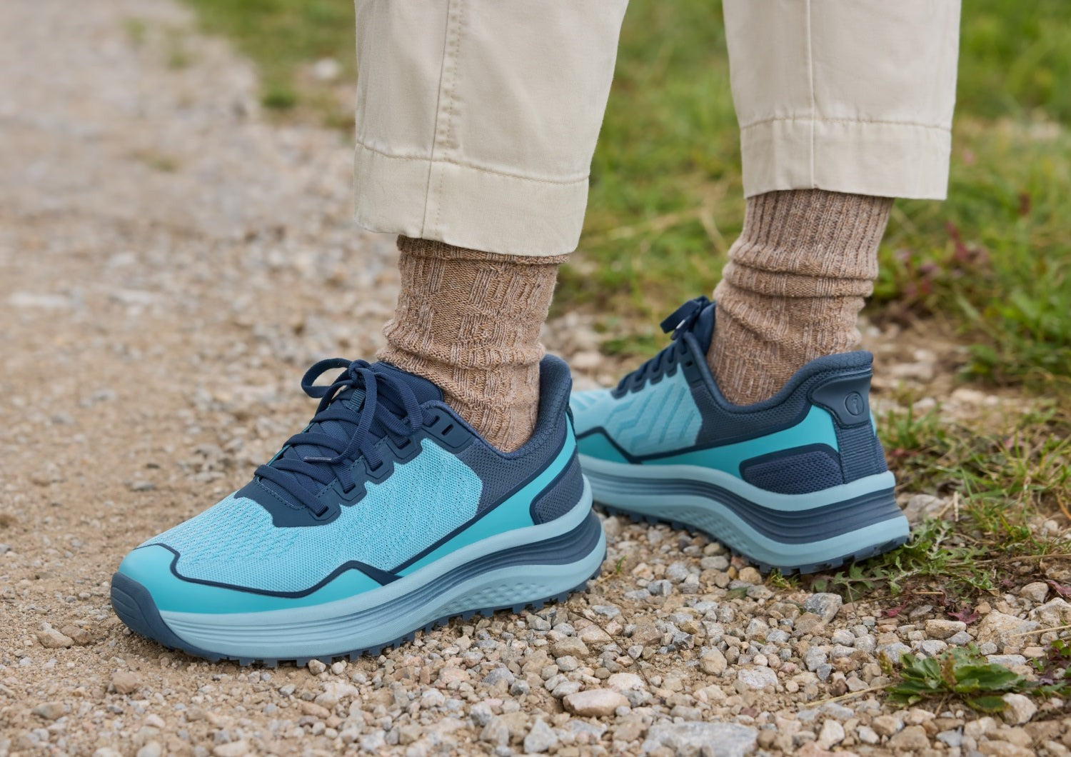 Orthofeet Nira Trail Hands-Free Women's Sneakers - Navy/blue - Product View - 7