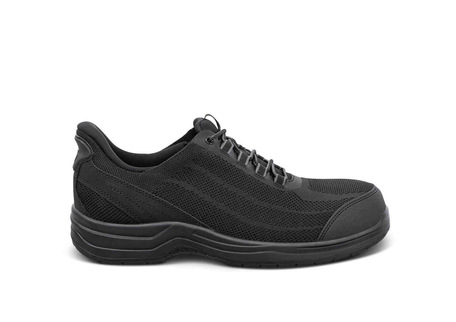 Orthofeet Onyx Hands-Free Work Shoes - Black - Product View - 1