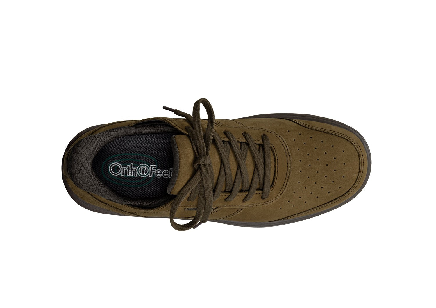 Orthofeet Pierre Hands-Free - Chocolate - Bird's Eye View - 5