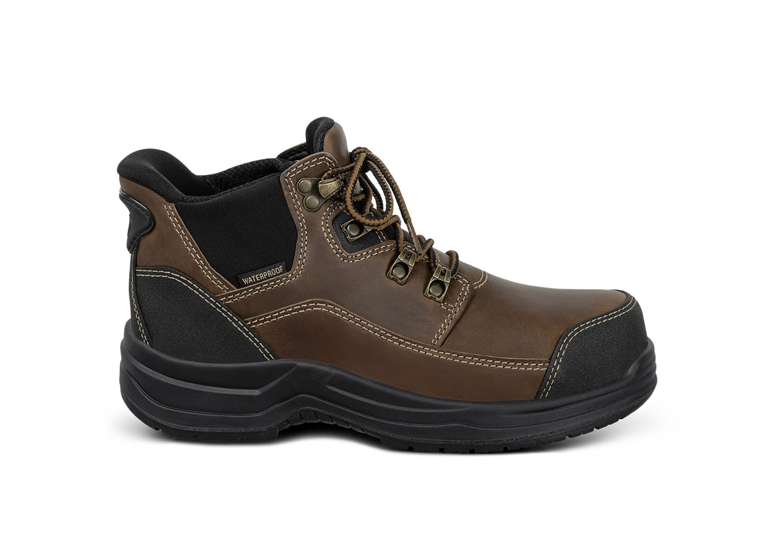 Orthofeet Quartz Hands-Free Work Boots Women's in Brown