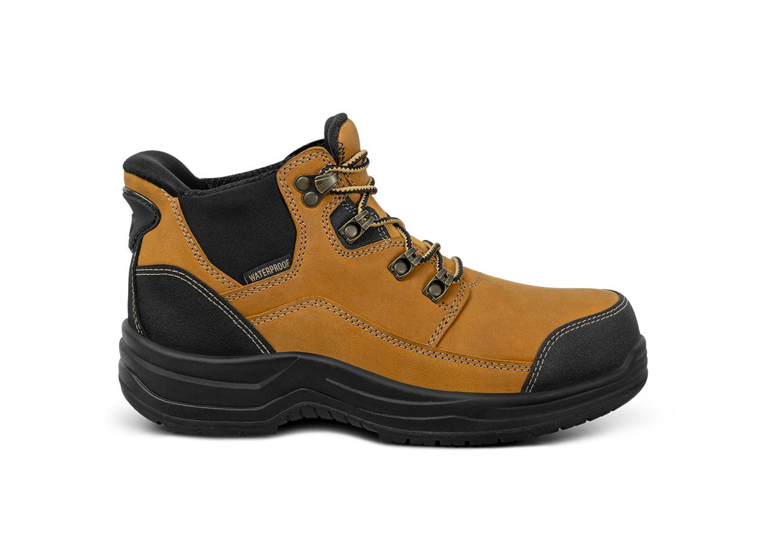 Orthofeet Quartz Hands-Free Work Boots Women's in Wheat