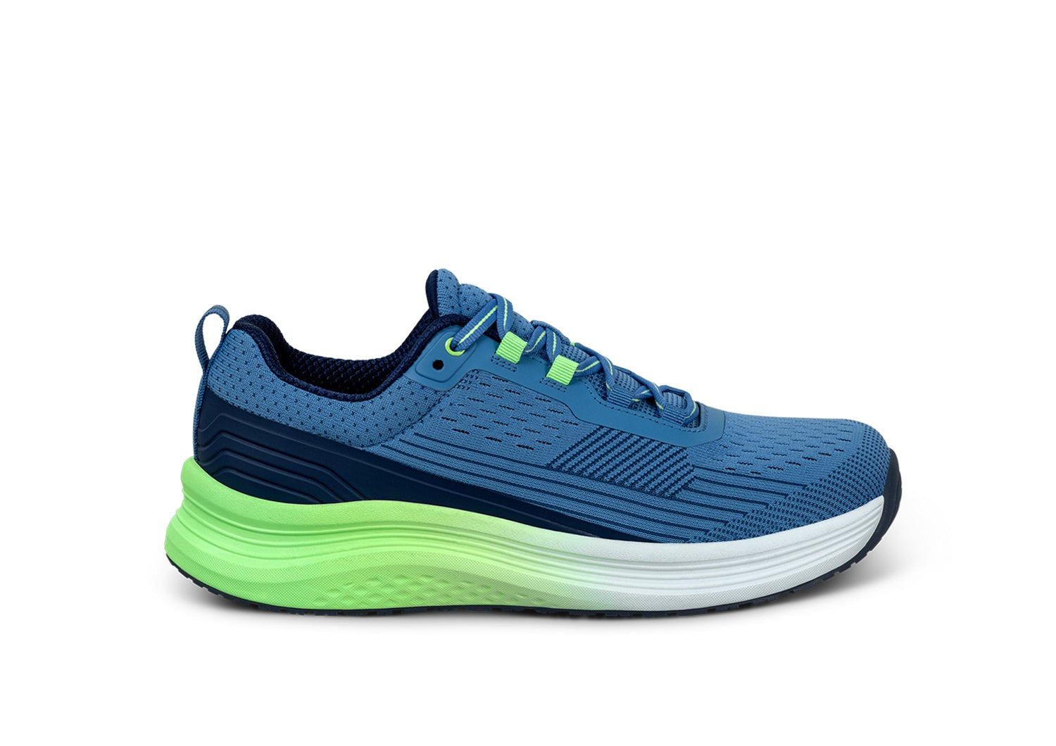 Orthofeet Relay Stretch Support in Blue/green