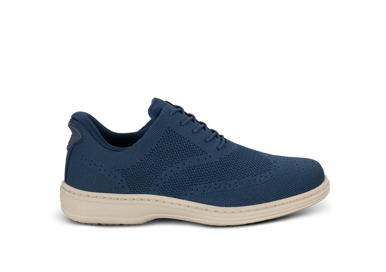 Orthofeet Rex Hands-Free Cushioned Support Men's Sneakers in Blue