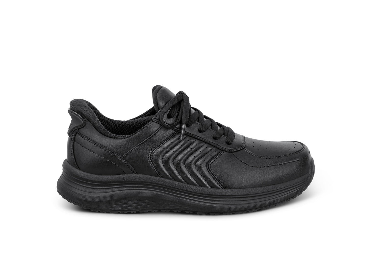 Orthofeet Roam Hands-Free Support Women's Sneakers in Black