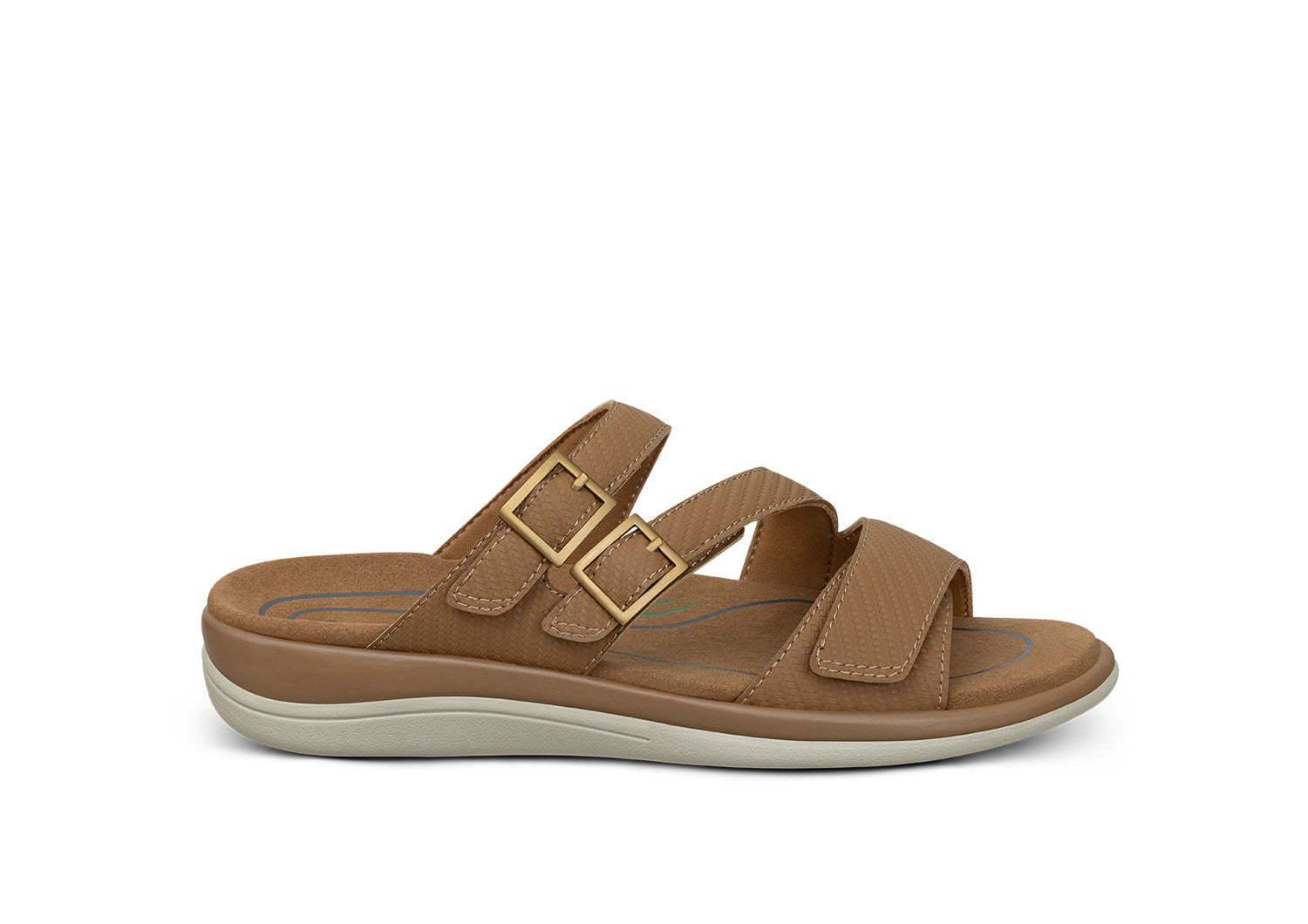 Orthofeet Sahara Weave Women's Sandals in Natural