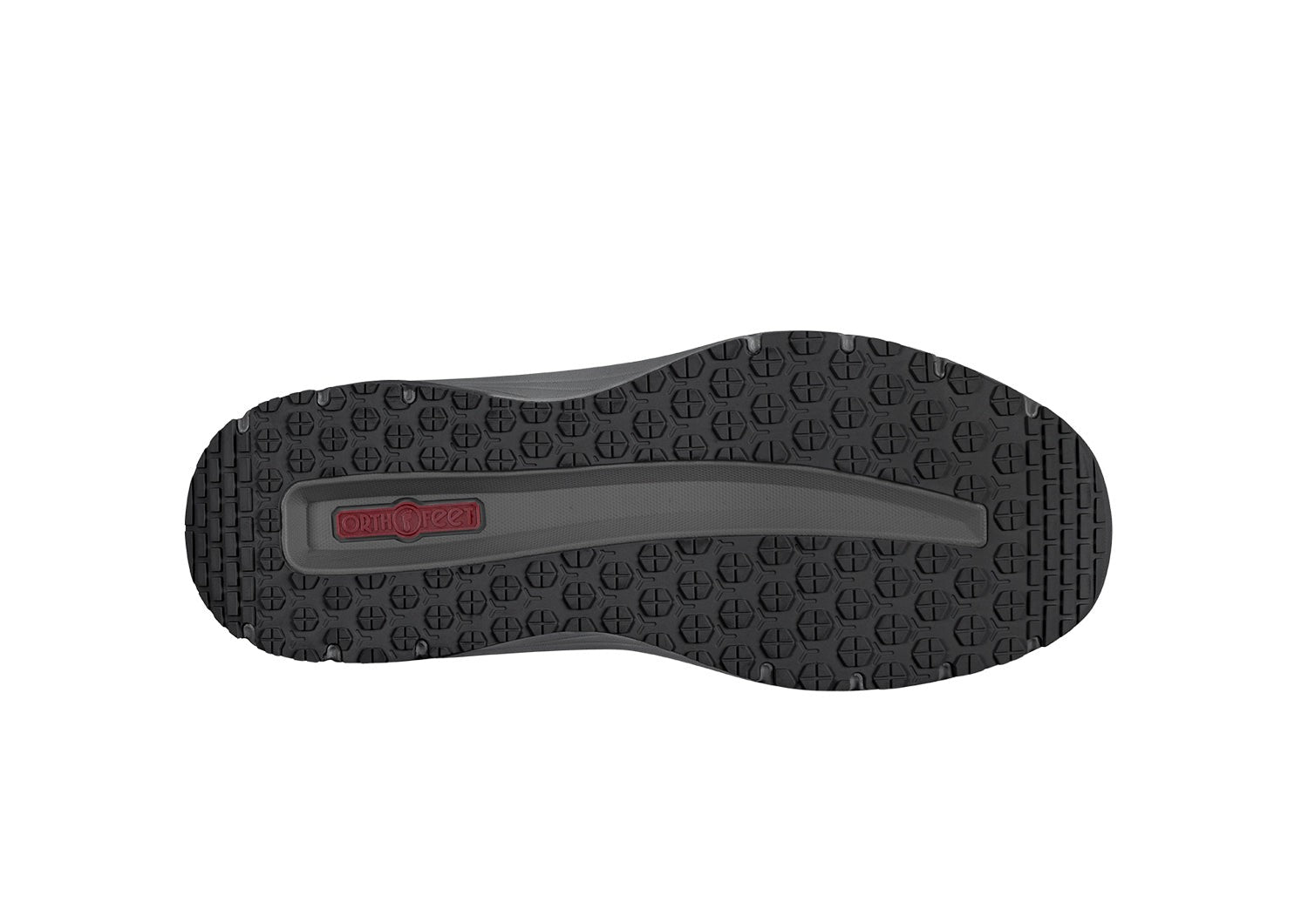 Orthofeet Saturn Hands-Free Max Cushion Support Men's Sandal - Navy - Sole View - 6