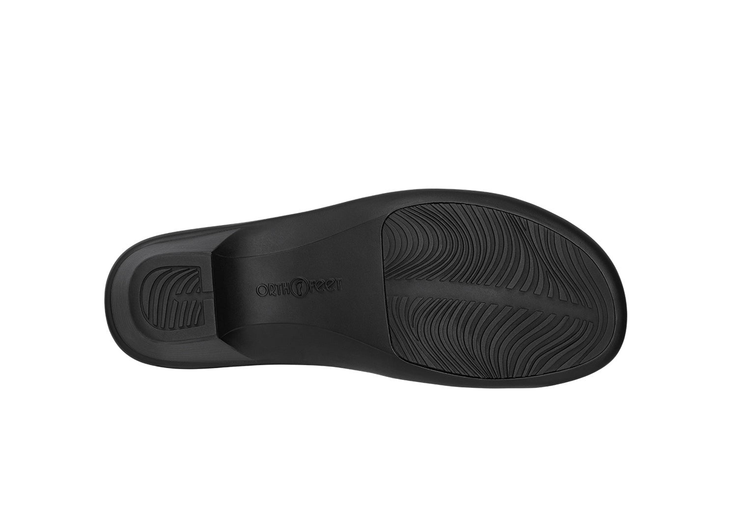 Orthofeet Taylor Supportive Comfort Women's Sandal - Black - Product View - 8