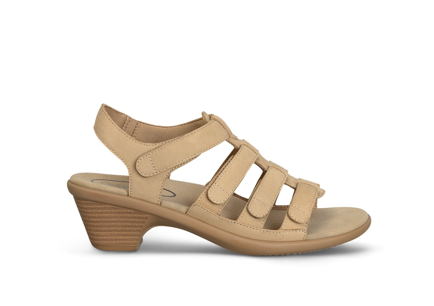Orthofeet Tessa Supportive Heel Strap Women's Sandals - Taupe - Product View - 1