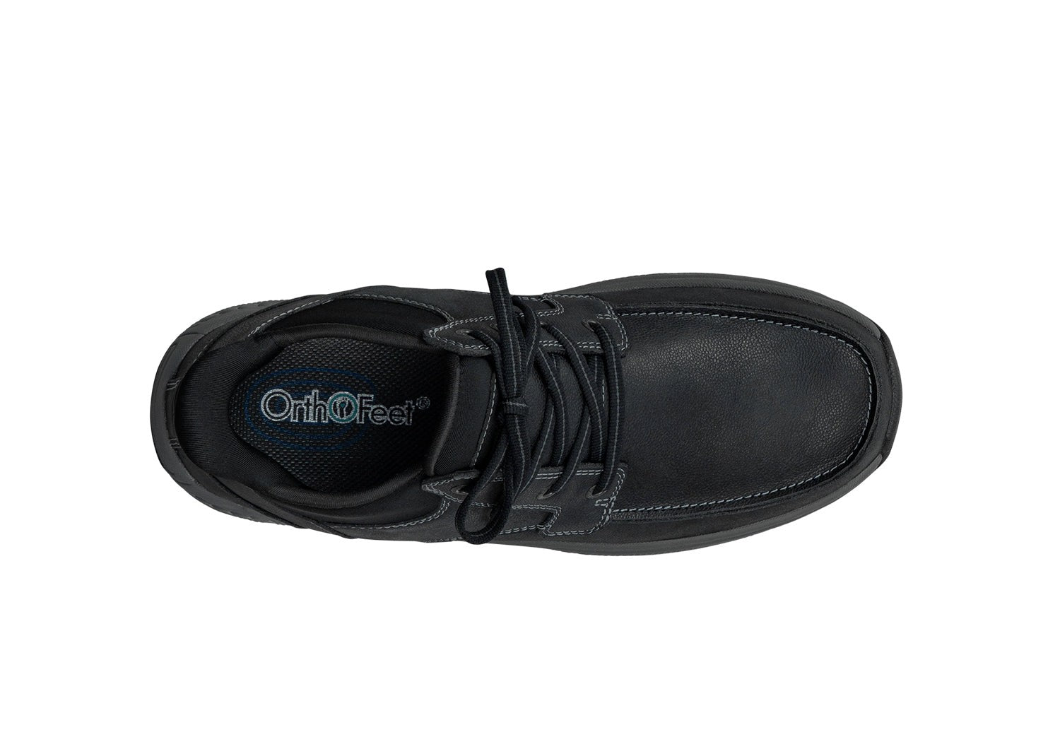 Orthofeet Verno Hands-Free - Black - Bird's Eye View - 5