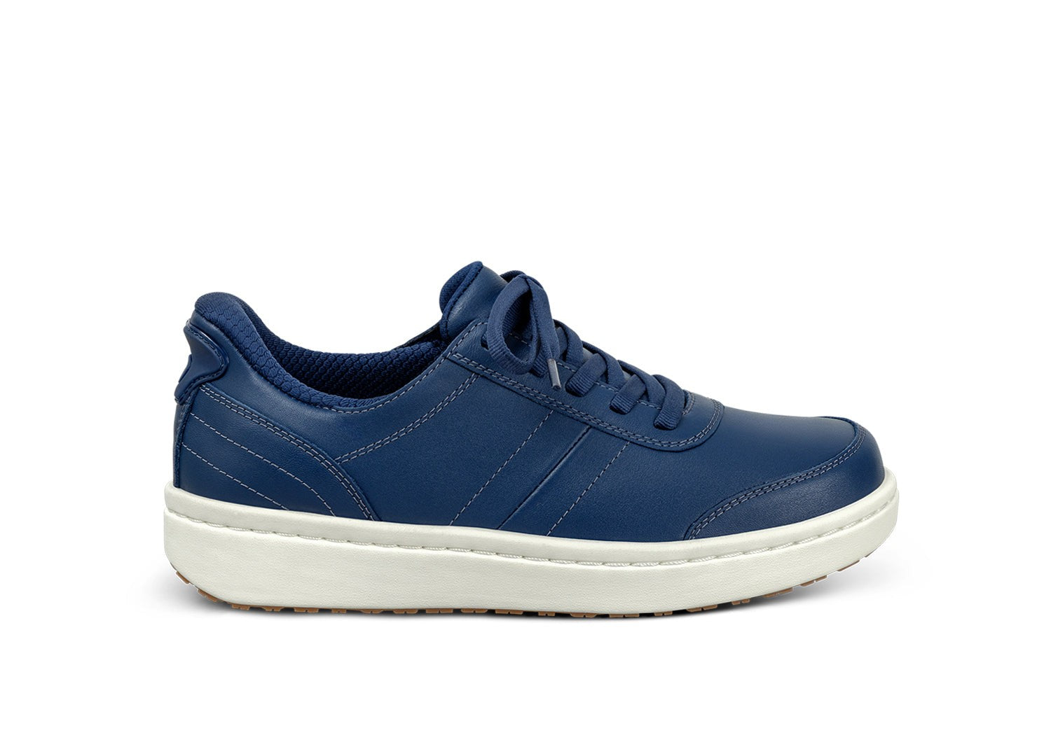 Orthofeet Wander Hands-Free Supportive Women's Sneakers - Navy - Product View - 1