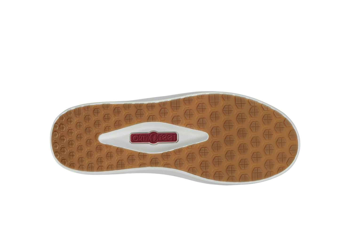 Orthofeet Wander Hands-Free Supportive Women's Sneakers - Navy - Sole View - 6