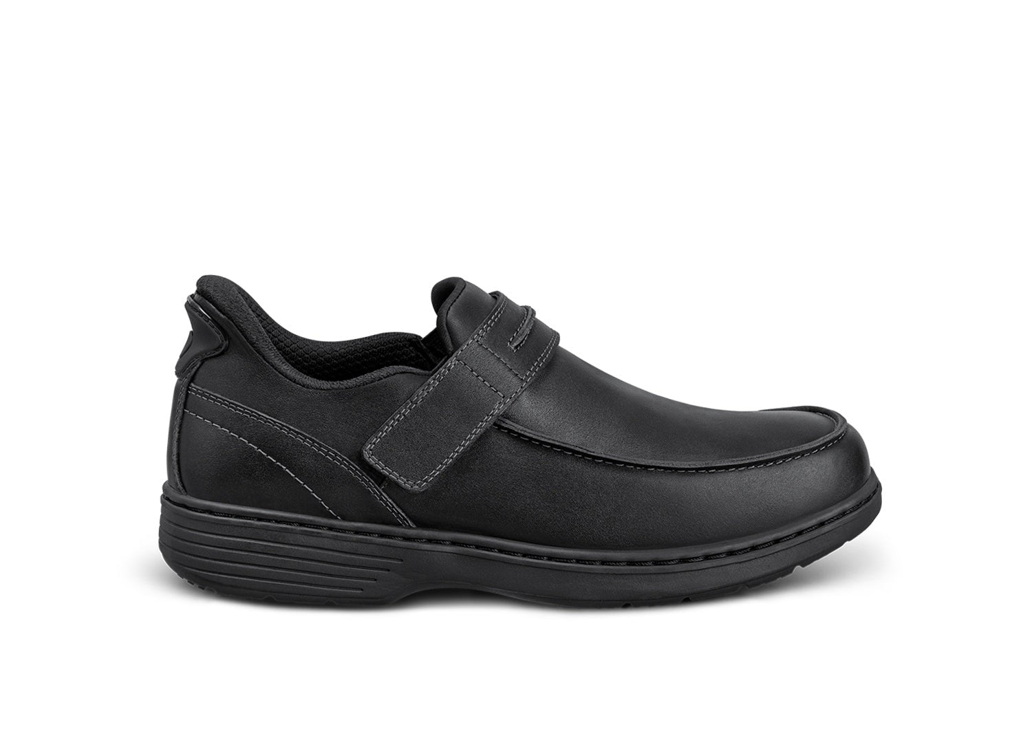 Orthofeet Xavier Hands-Free Men's Casual - Black - Product View - 1