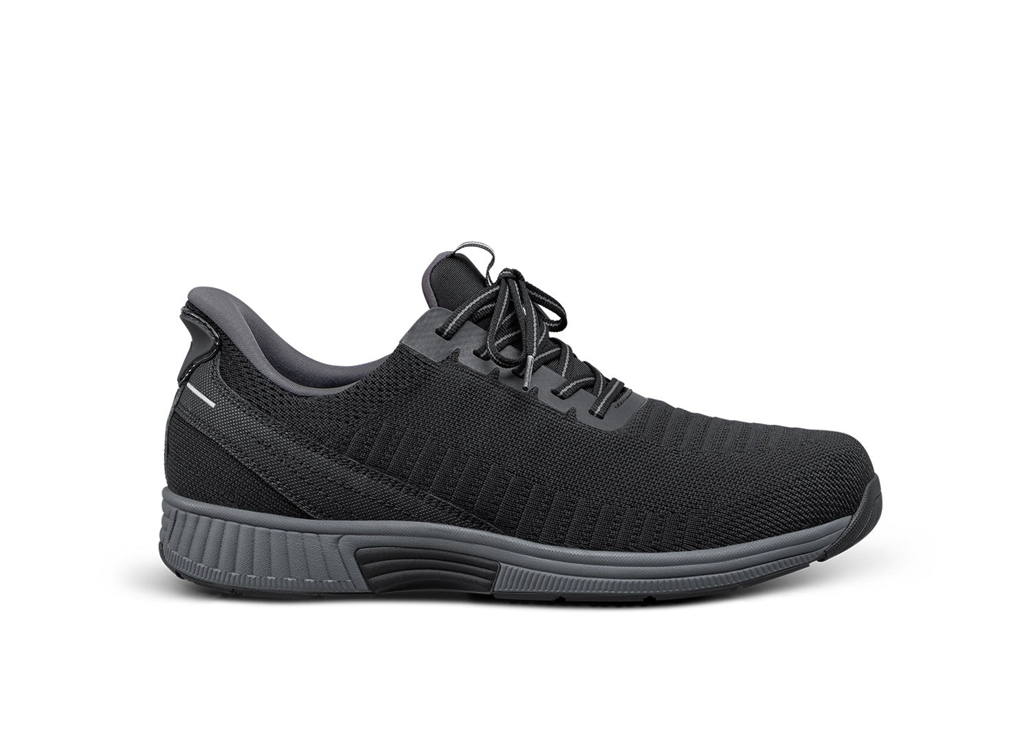 Orthofeet Yari Hands-Free Men's Sneakers - Black/gray - Product View - 1