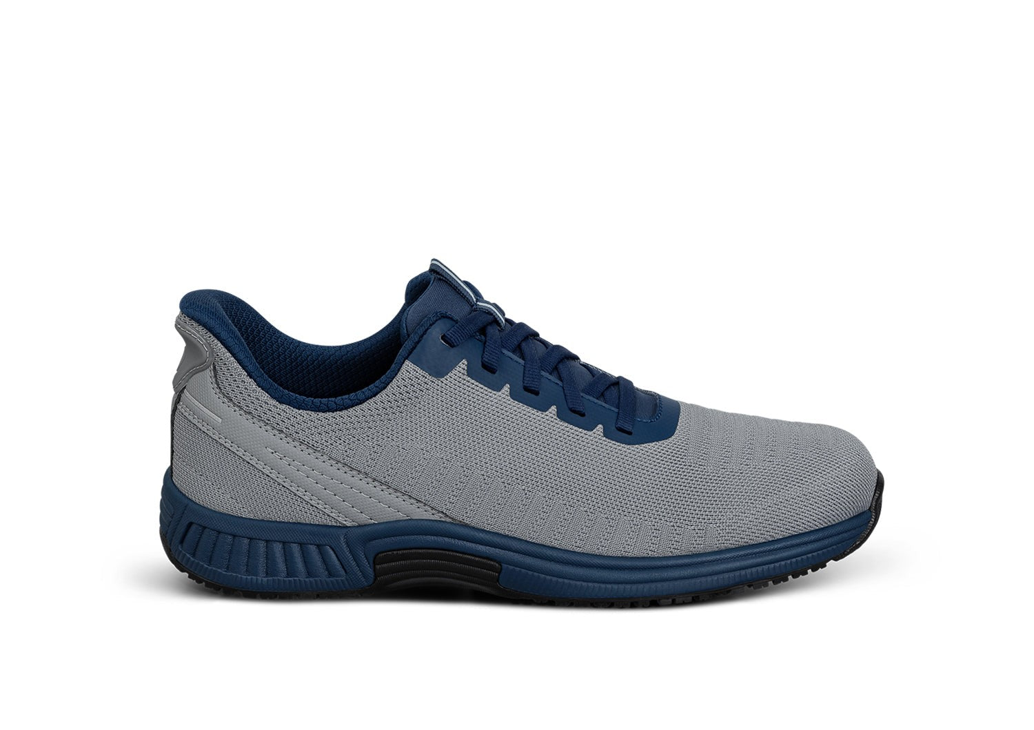 Orthofeet Yari Hands-Free Men's Sneakers - Gray/navy - Product View - 1