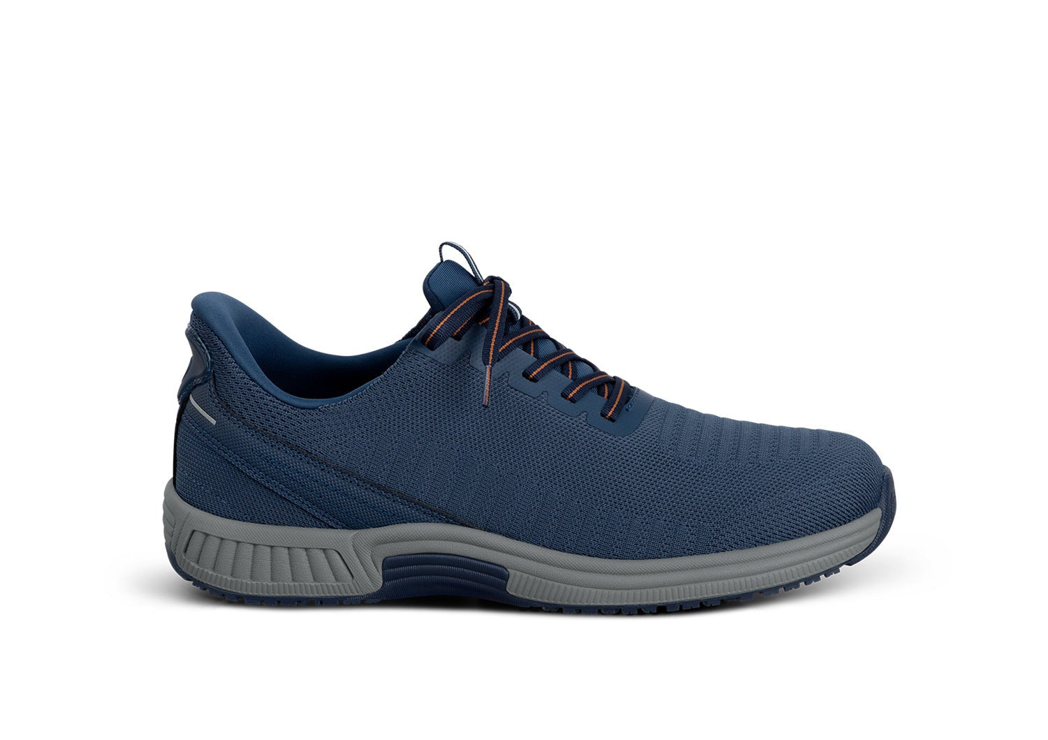 Orthofeet Yari Hands-Free Men's Sneakers - Navy/gray - Product View - 1