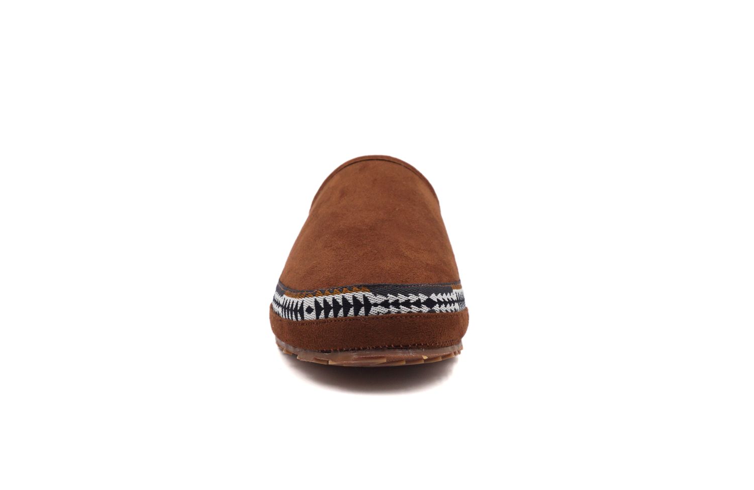 Pendleton Men's Porch Mule Washable Microsuede Slipper - Caramel Cafe - Front