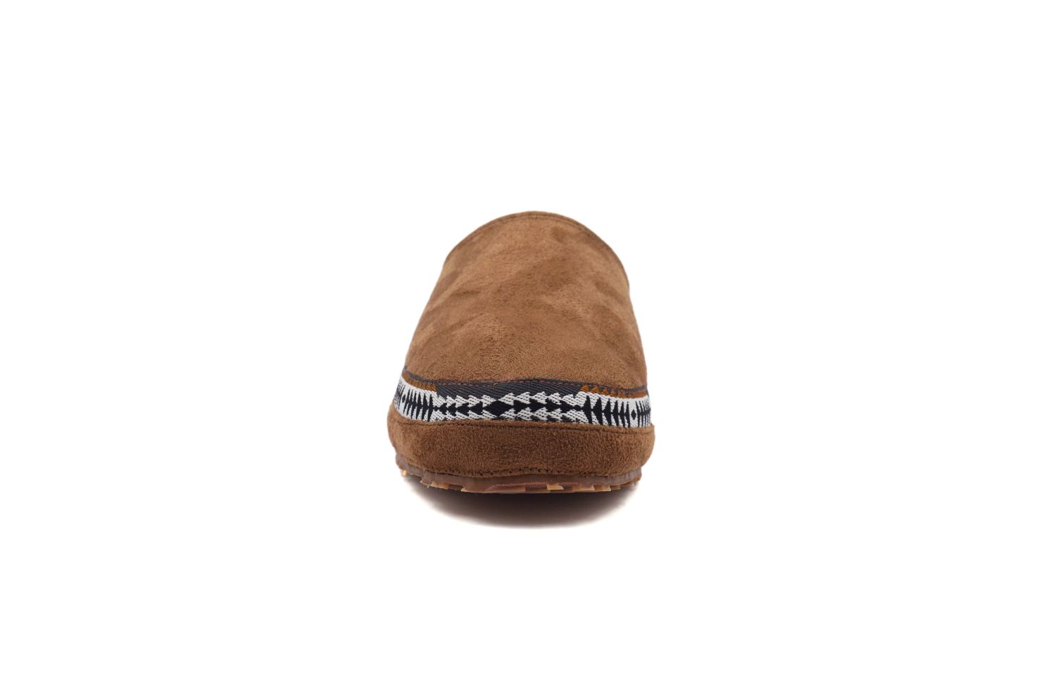 Pendleton Men's Porch Mule Washable Microsuede Slipper - Toasted Coconut - Front