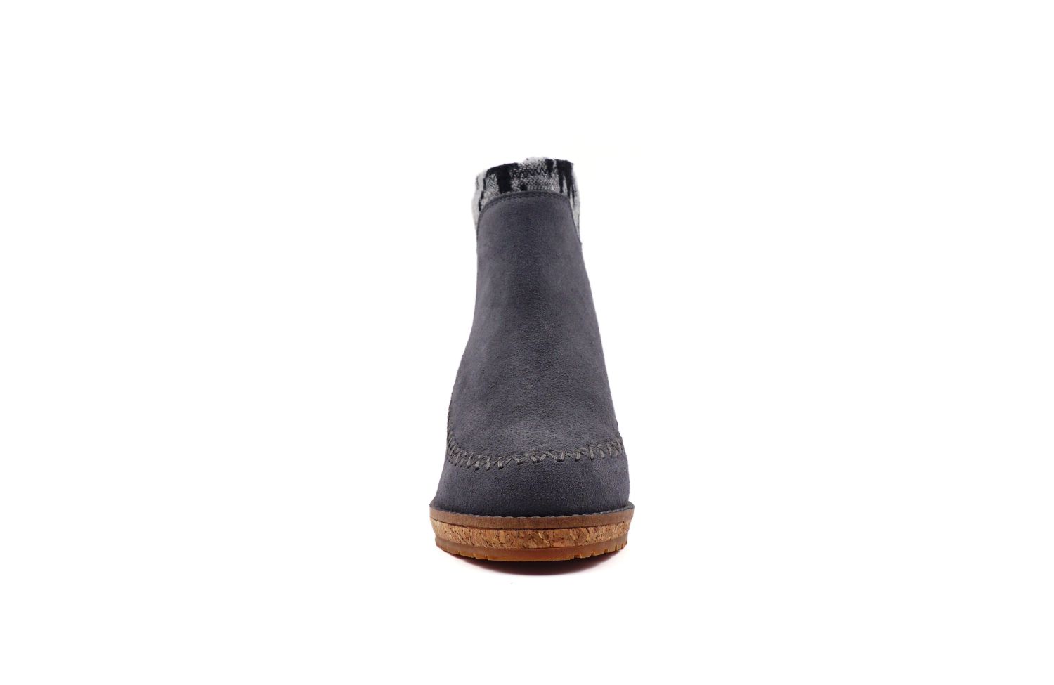 Pendleton Women's Arago Zip Wedge Wool &amp; Waterproof - Steel Gray - Front