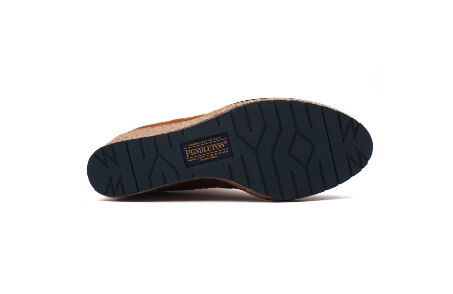 Pendleton Women's Arago Zip Wedge Wool &amp; Waterproof - Caramel Cafe - Sole
