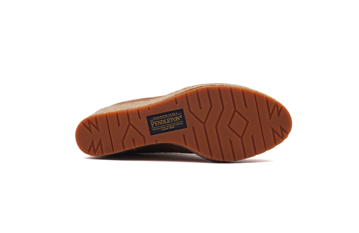 Pendleton Women's Arago Zip Wedge Wool &amp; Waterproof - Toasted Coconut - Sole