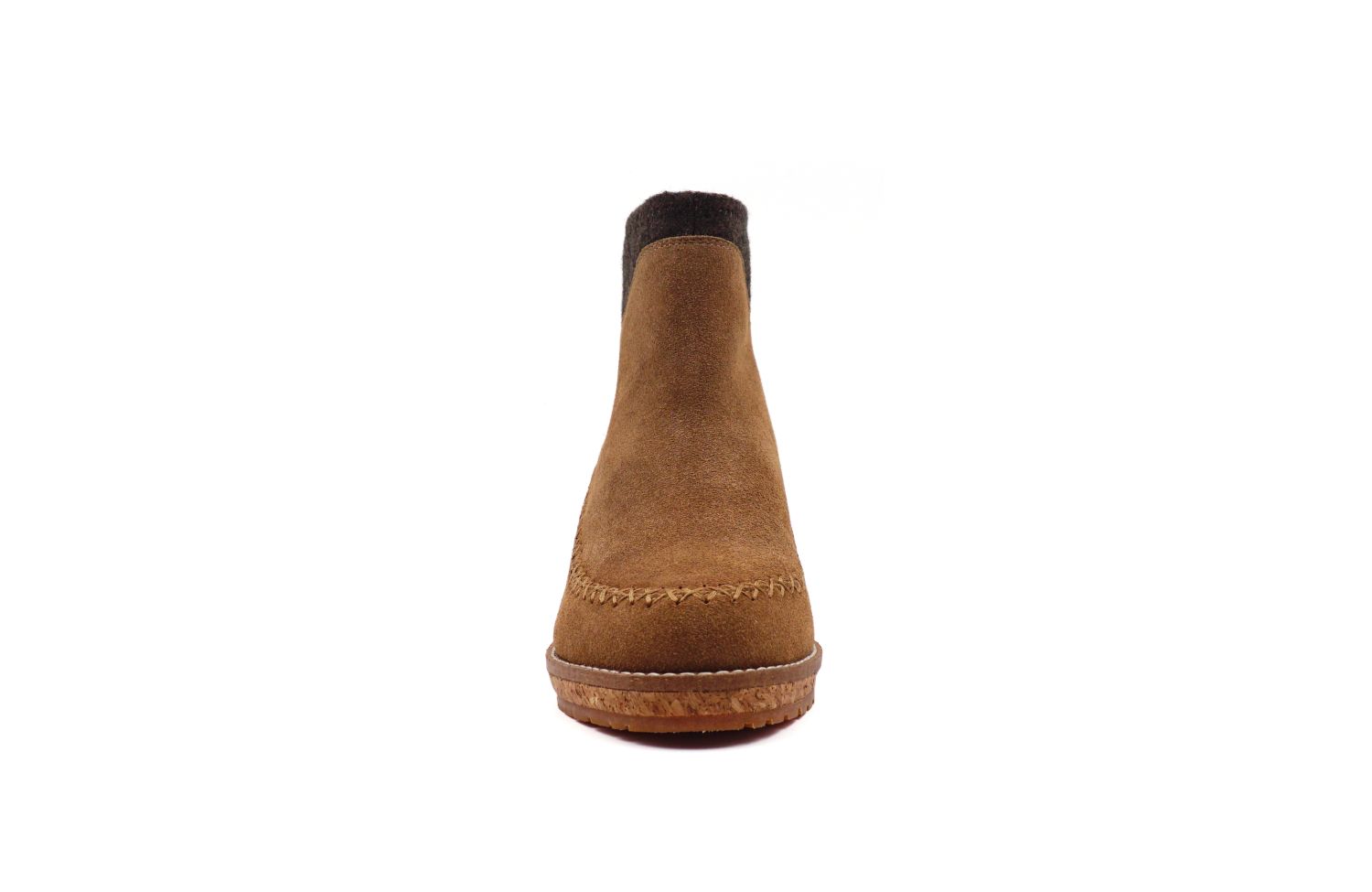 Pendleton Women's Arago Zip Wedge Wool &amp; Waterproof - Toasted Coconut - Front