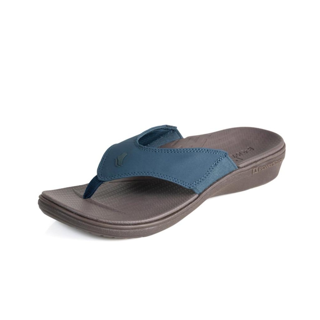 PowerStep ArchWear Women's Sandals - Navy/brown - Product View - 1