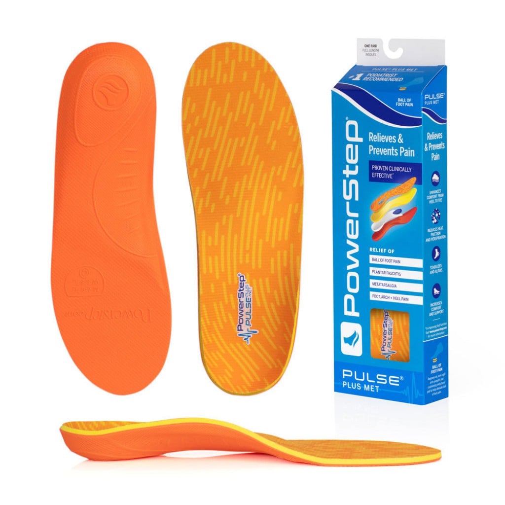 PowerStep PULSE Plus Met Insoles - Sole View - 1