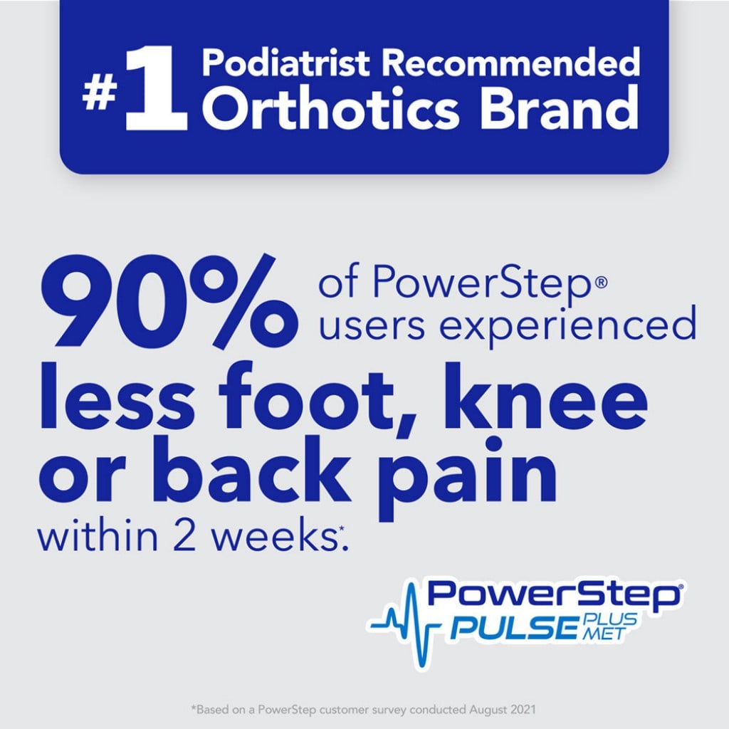 PowerStep PULSE Plus Met Insoles - Product View - 2