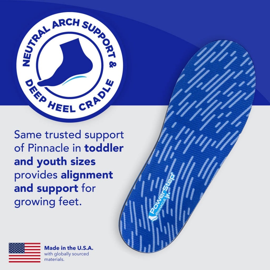 PowerStep Pinnacle Junior Insoles - Product View - 4