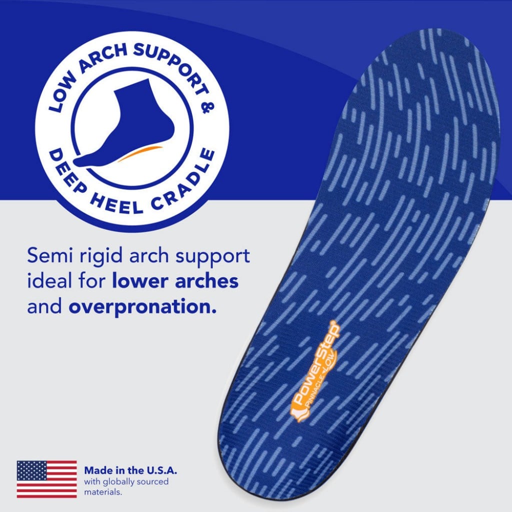 PowerStep Pinnacle Low Orthotic Insoles - Product View - 4
