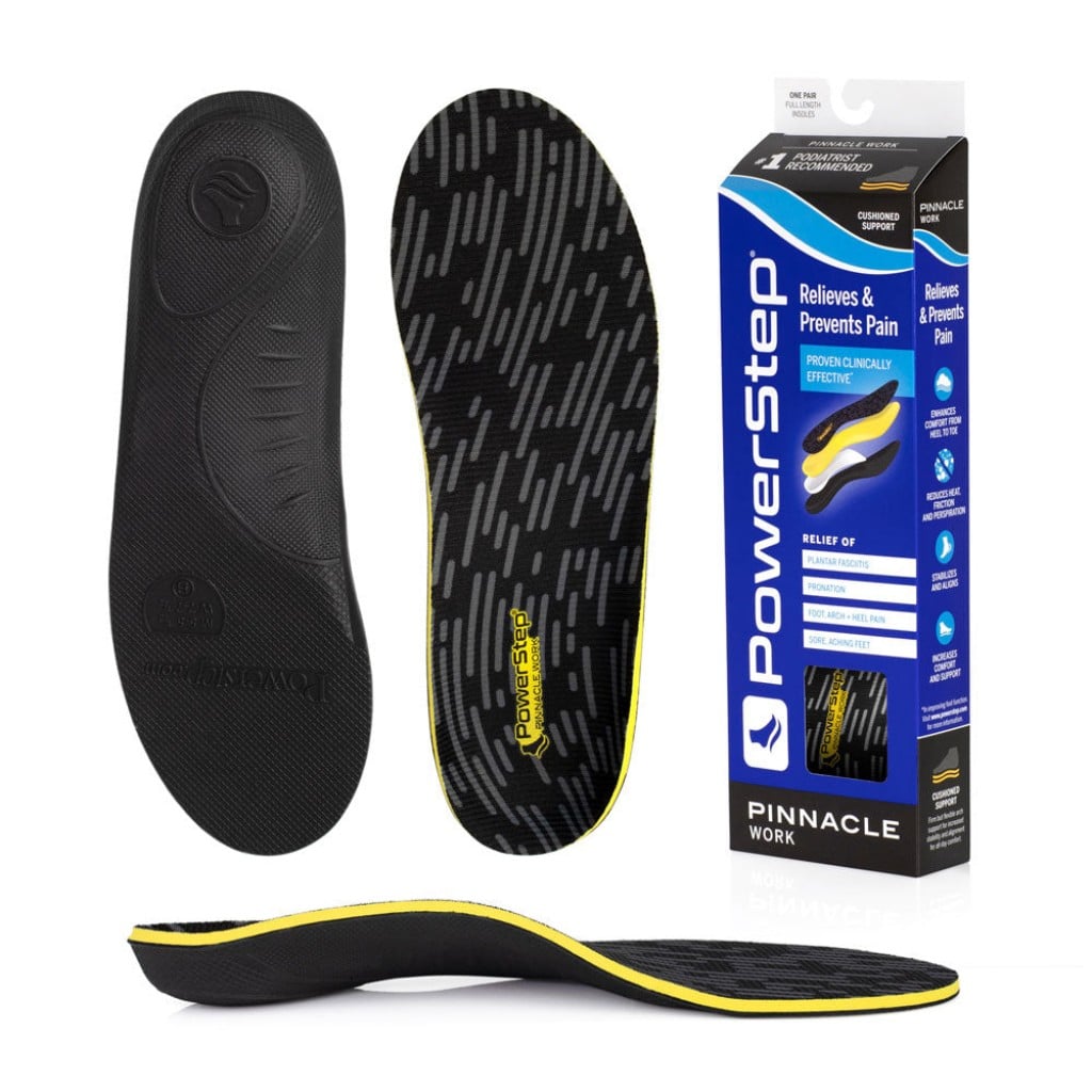 PowerStep Pinnacle Work Insoles - Sole View - 1