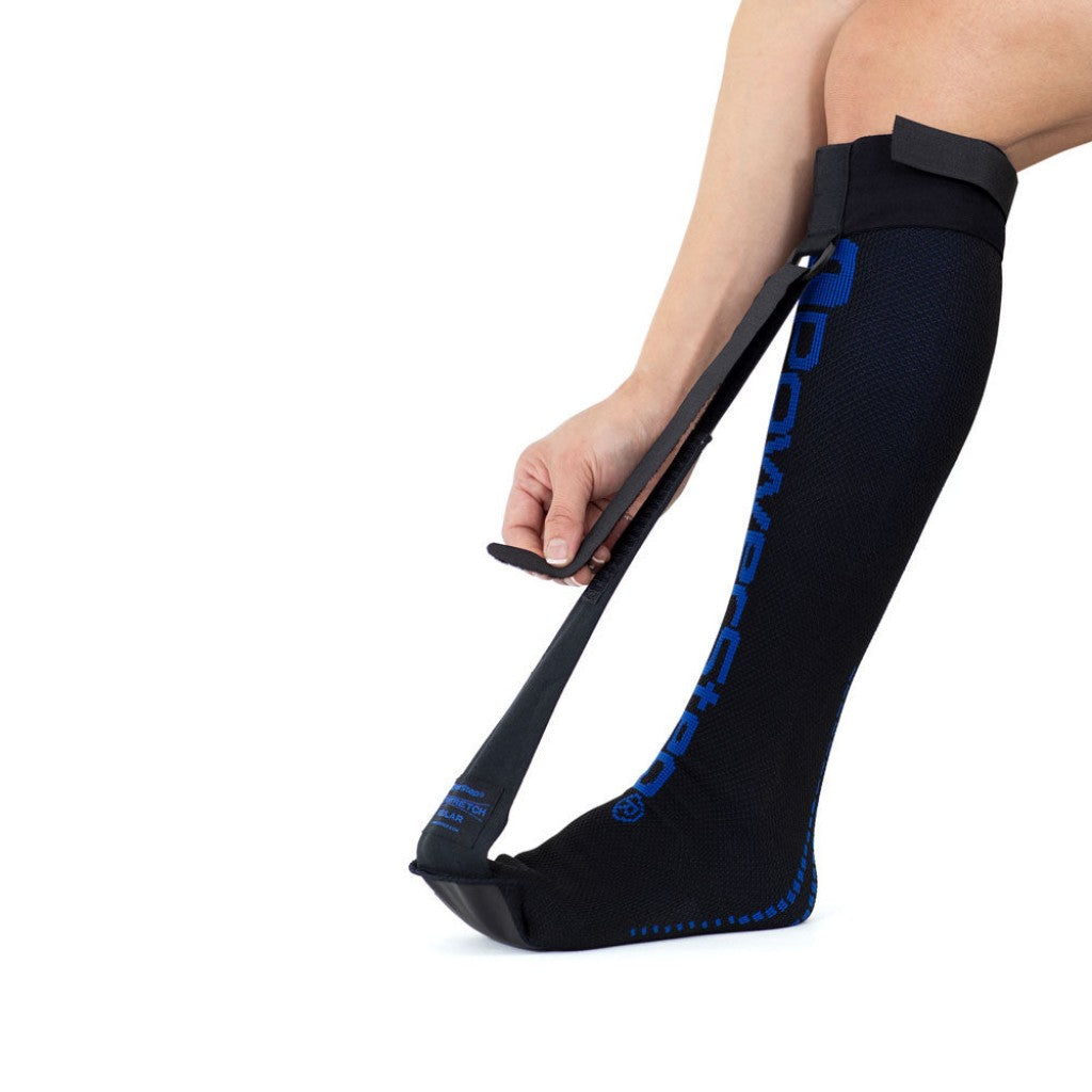 PowerStep UltraStretch Night Sock Support - Black - Product View - 3