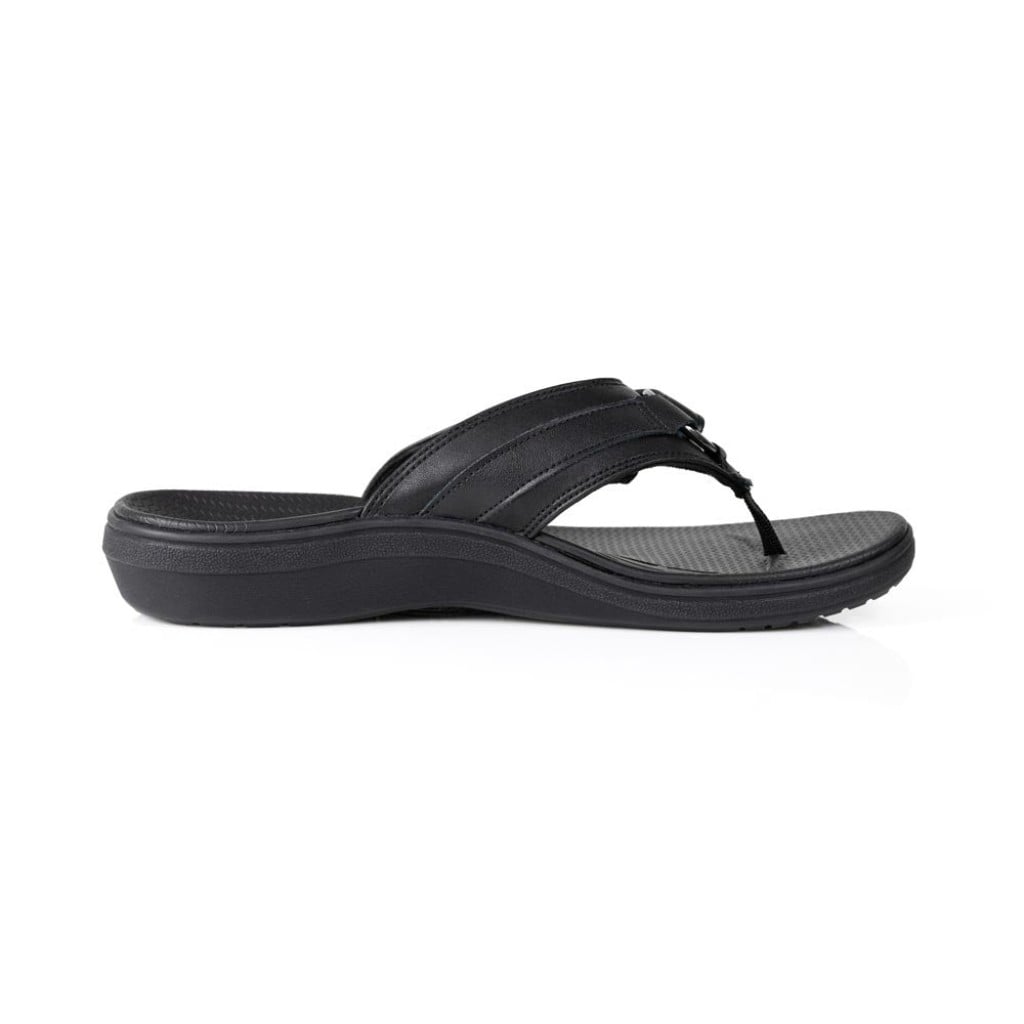 Powerstep ArchWear Women's Fashion Sandals - Black - Product View - 3