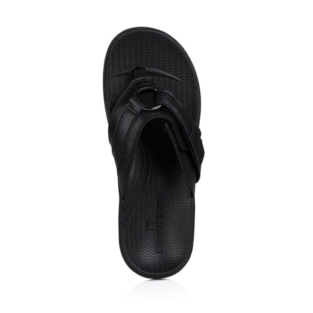 Powerstep ArchWear Women's Fashion Sandals - Black - Product View - 7