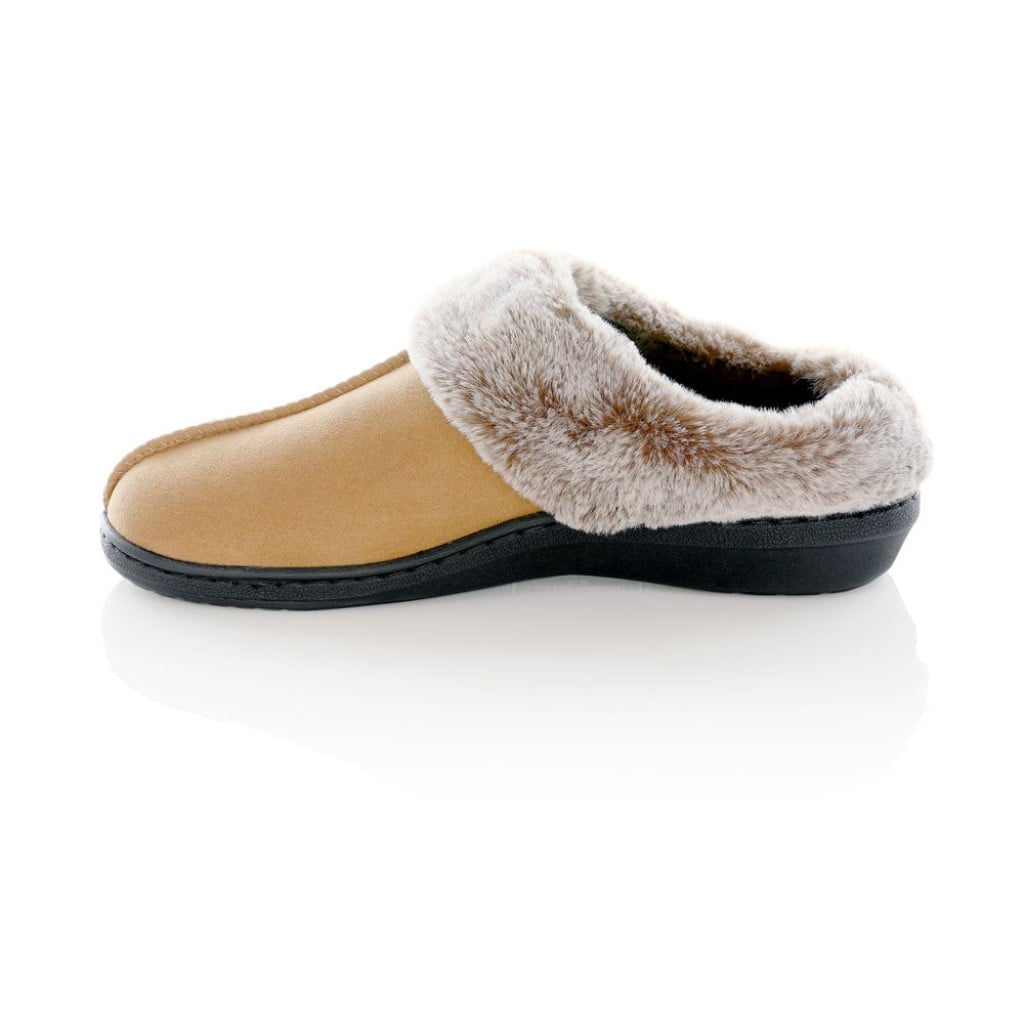 Powerstep Archwear Orthotic Clog Slippers Womens Orthotic Slippers - Light Brown - Product View - 6