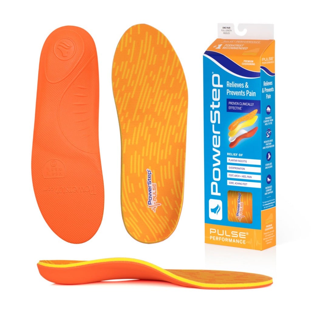 Powerstep PULSE Performance Insoles - Sole View - 1