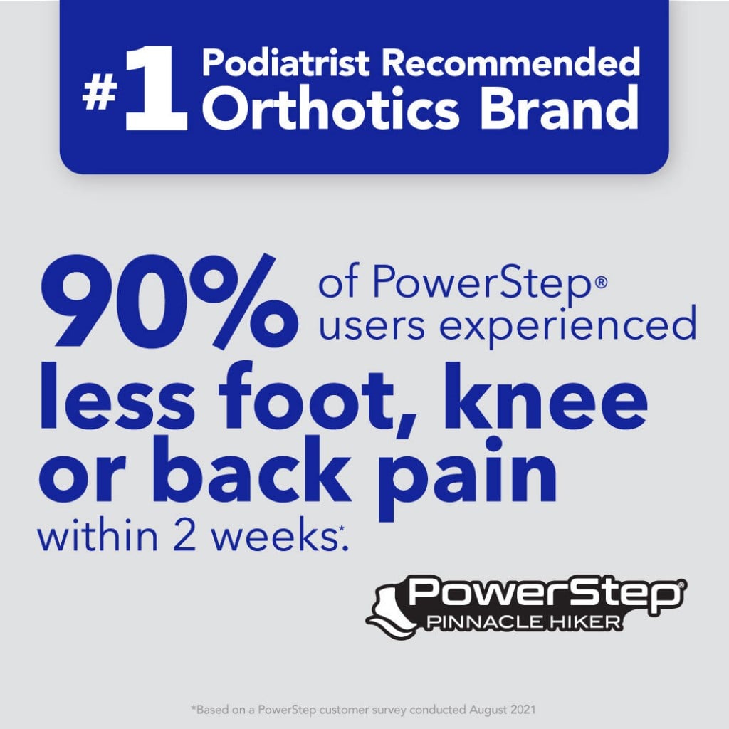 Powerstep Pinnacle Hiker Insoles - Product View - 2