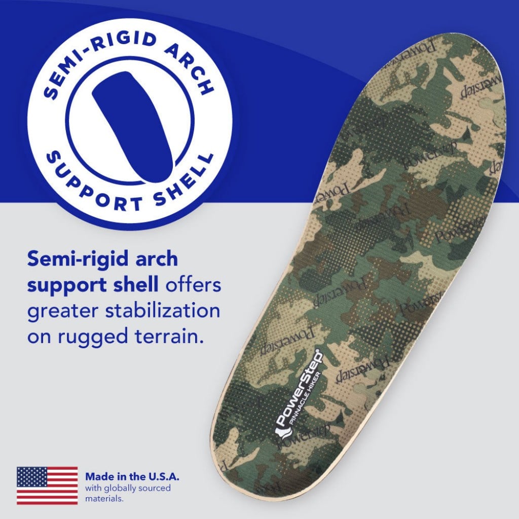 Powerstep Pinnacle Hiker Insoles - Product View - 4