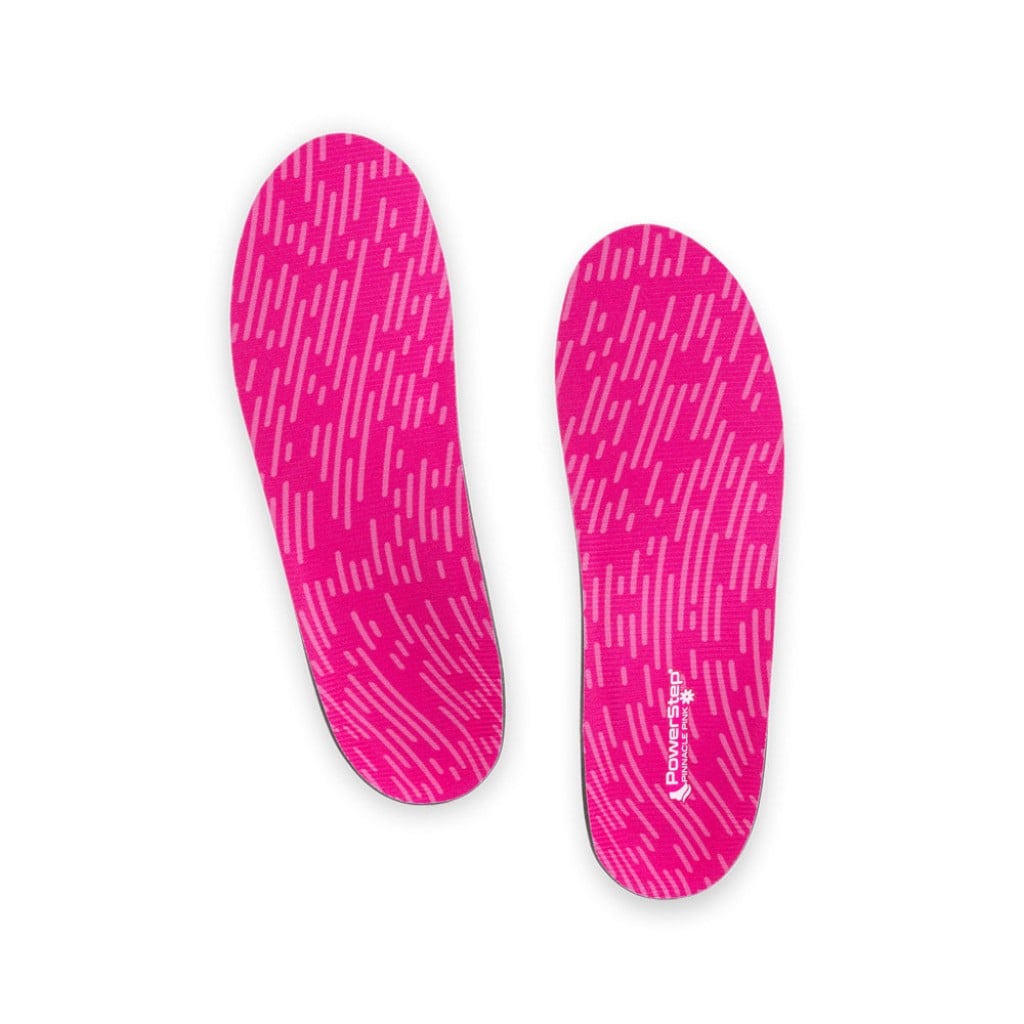 Powerstep Pinnacle Pink Women's Supportive Orthotic Insoles - Product View - 8