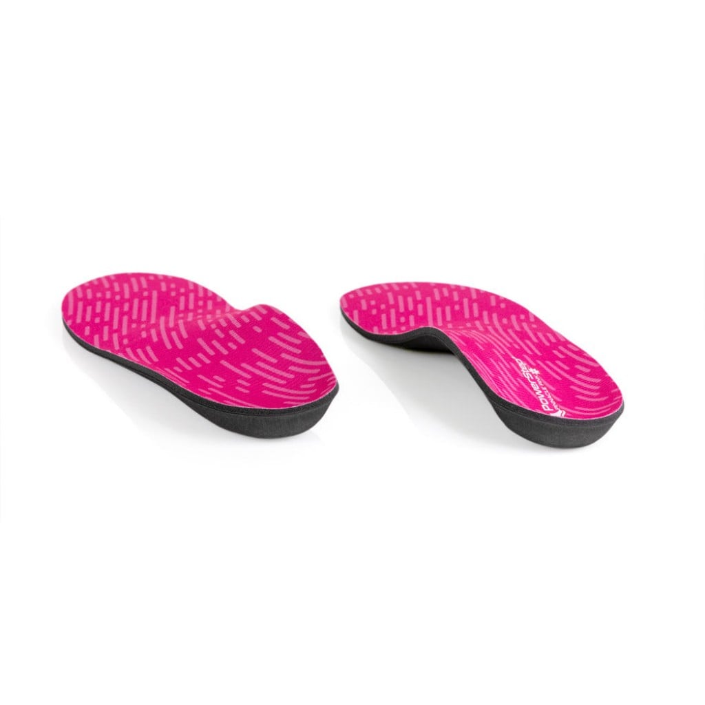 Powerstep Pinnacle Pink Women's Supportive Orthotic Insoles - Product View - 9